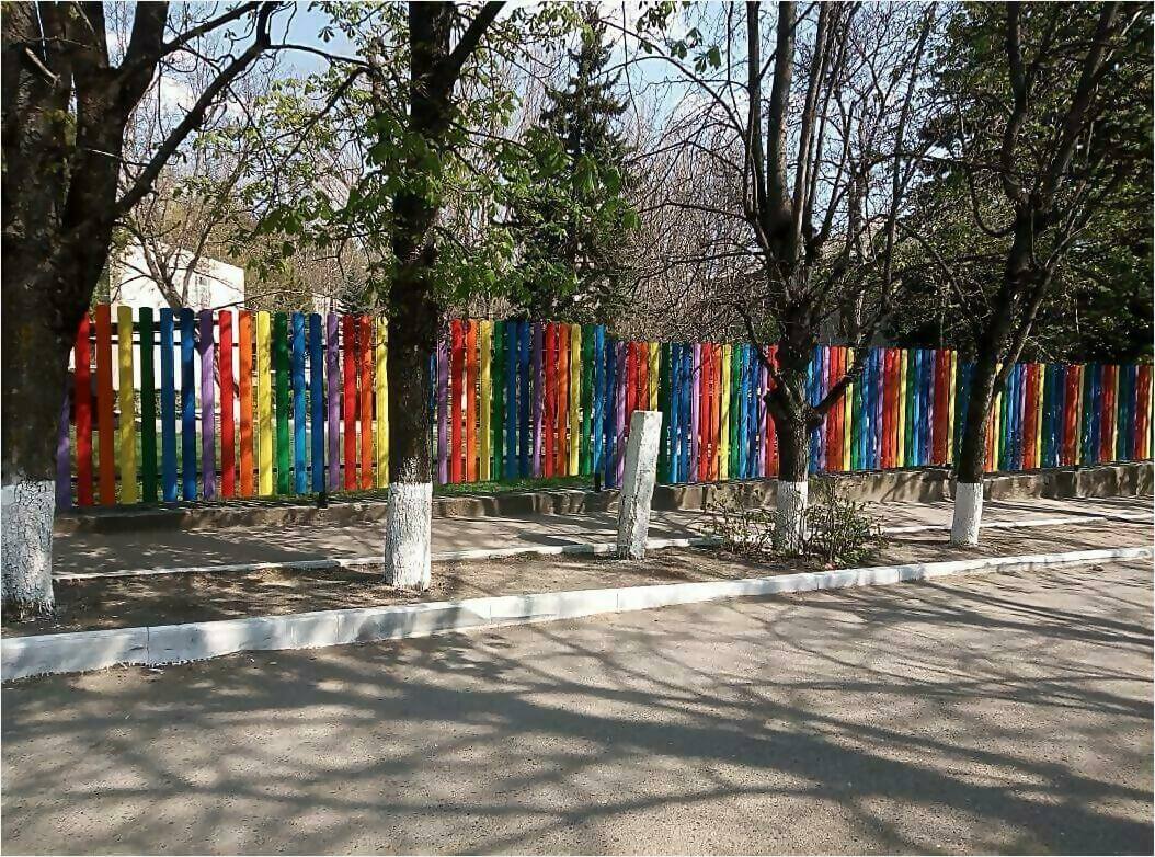 забор из штакетника 110м фото5 в Мытищах